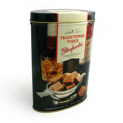 Traditional Fudge Tin box by Tinpak